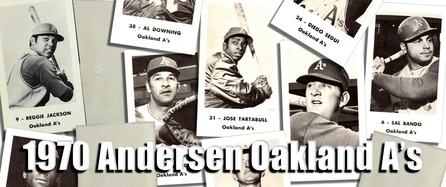 1970 Andersen Oakland A's 
